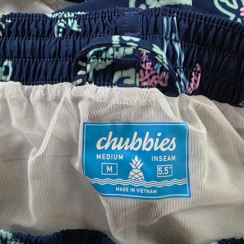 CHUBBIES Men's Size Medium 5.5